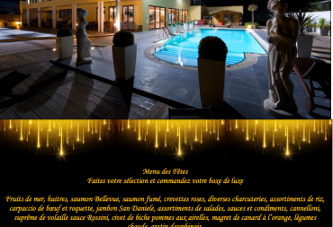 Menu des fêtes 2026